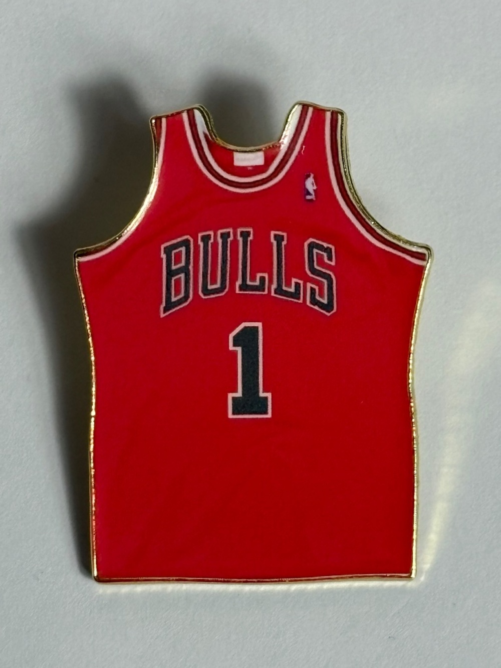 Derrick Rose #1 Chicago Bulls Jersey Hat Pin Pins Red Bag Basketball Fitted Hats